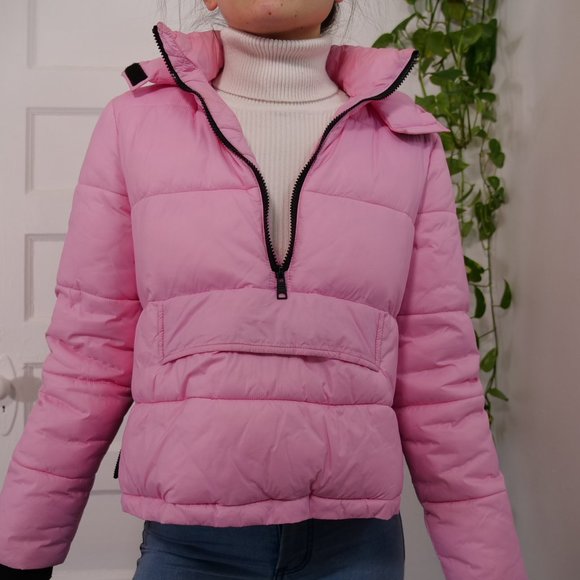Cute bright pink puffer coat, size US S/XS - Picture 11 of 14